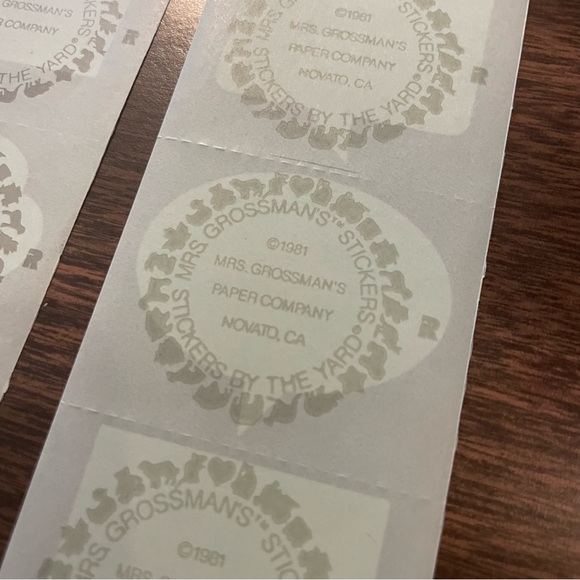 Mrs. Grossman's Stickers Vintage 1981 Thought Bubbles Blurbs Speech Scrapbooking - Picture 5 of 5